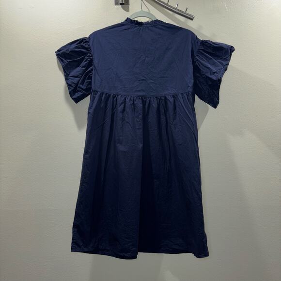 Vilagallo Eliza Dress- Navy - Picture 7 of 15